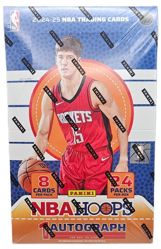 2024-25 Panini NBA Hoops Basketball Hobby Box