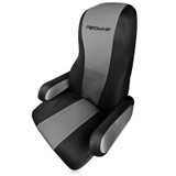 Volvo VNL Seat Cover Grey and Black by Redline Volvo VNL Seat Cover Grey and Black by Redline