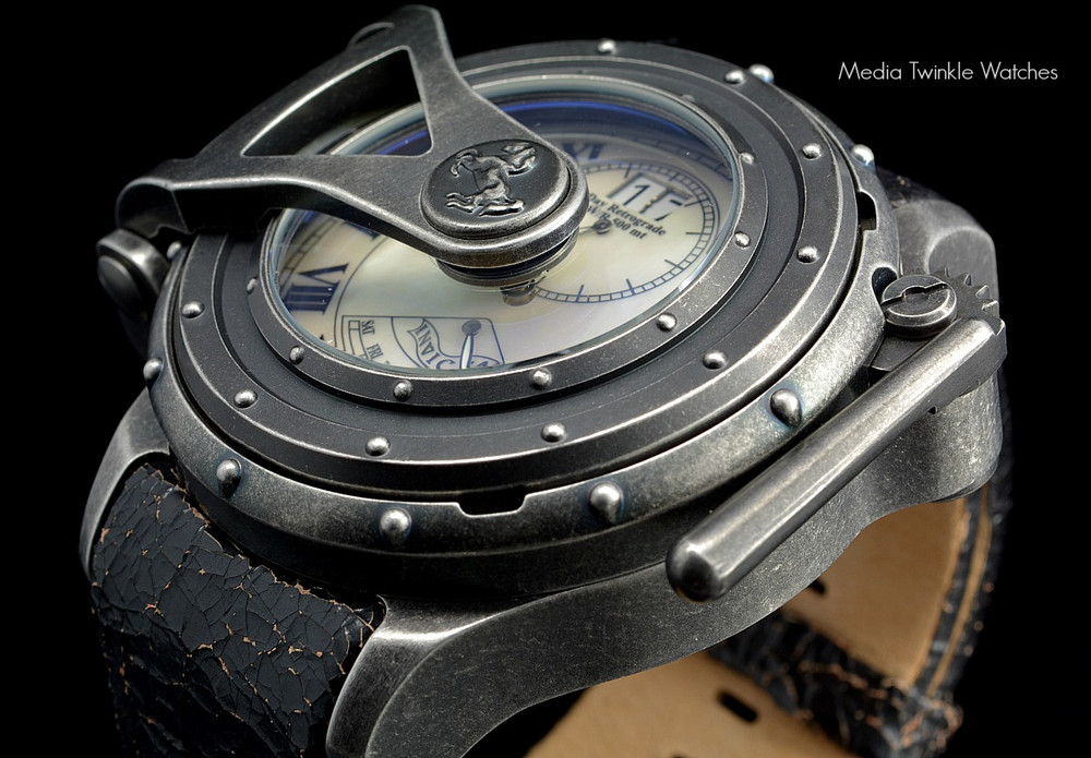 orient star black dial