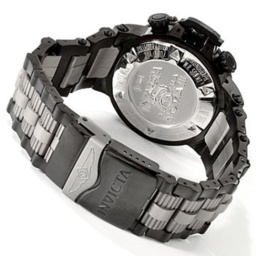 Invicta Men's 0805 Subaqua Noma III Chronograph Black Ion-Plated Stainless Steel Watch | Free Shipping