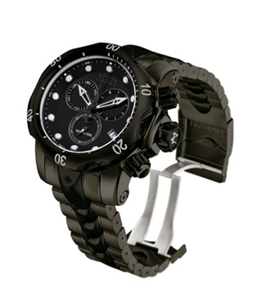 Invicta 5729 Reserve Men s Subaqua Venom Swiss Quartz Black Ionic