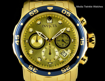 Invicta 80068 Pro Diver Scuba Quartz Chronograph Stainless Steel Bracelet Watch | Free Shipping