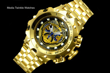 Invicta 16804 Reserve VENOM Hybrid Gold 5040F Swiss Quartz Chronograph Bracelet Watch | Free Shipping