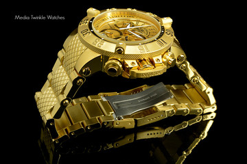 Invicta 17615 Men's Subaqua Noma III Swiss Quartz Chronograph Gold Tone Dial Watch | Free Shipping