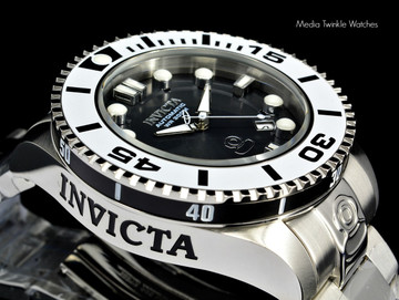 Invicta 20172 Grand Diver 2 Gen II 47mm Automatic Charcoal Dial White Bezel Bracelet Watch | Free Shipping