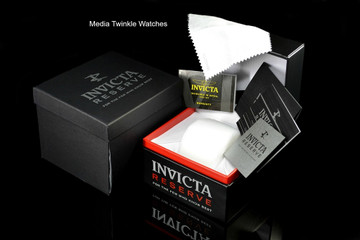 Invicta 52mm Reserve Bolt Zeus MAGNUM Swiss Quartz Dual Movement Bracelet Watch 25207