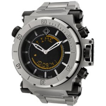 Invicta 6423 Coalition Forces Collection Black Dial Analog-Digital Titanium Watch