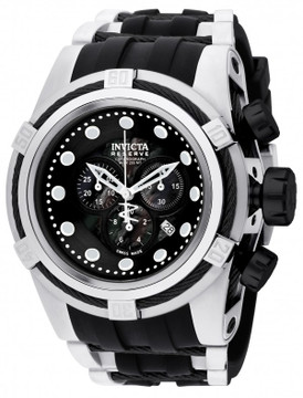 Invicta 0827 Reserve Men's Bolt Zeus Swiss Made Quartz Chronograph Mother-of-Pearl Dial Strap Watch | Free Shipping