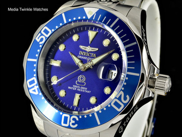 Invicta 3045 Men's Pro Diver Collection Grand Diver Automatic Stainless Steel Bracelet Watch | Free Shipping