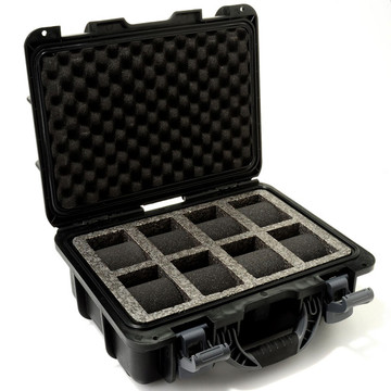 Invicta 11009 Reserve Men's Excursion Blue Dial Blue IP Bezel Swiss Quartz Chronograph Bracelet Watch w/ 8 SLOT DIVE CASE | Free Shipping