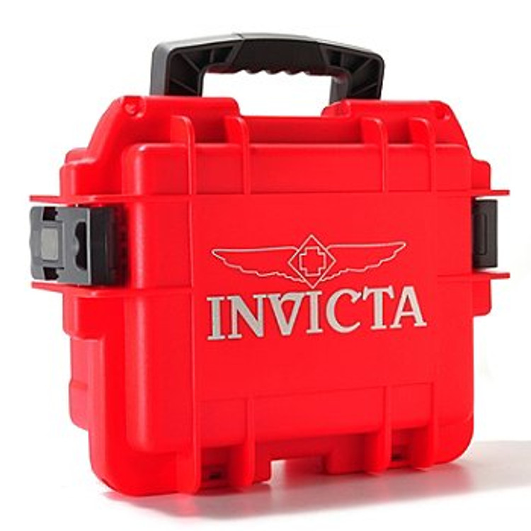Invicta 3 Slot Dive Case (RED) | Free Shipping