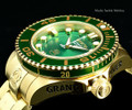 Invicta 19805 Grand Diver 2 Gen II 47mm Automatic Green Bezel Stainless Steel Bracelet Watch | Free Shipping