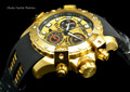 Invicta 18859 Sea Thunder Specialty Gold Tone Dial Swiss Quartz Chronograph Watch | Free Shipping