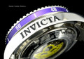 Invicta 19801 Grand Diver 2 Gen II 47mm Automatic Charcoal Dial Purple Bezel Stainless Steel Bracelet Watch | Free Shipping