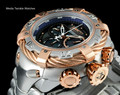 Invicta 21356 Reserve 56mm Thunderbolt Swiss Made Quartz Chronograph Rose Gold Tone & Silver Bracelet Watch