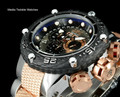 Invicta 21675 Subaqua Noma VI Swiss Quartz Chronograph Rose Tone & Black Bracelet Watch