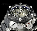 Invicta 21673 Subaqua Noma VI Swiss Quartz Chronograph Black & Silver Bracelet Watch