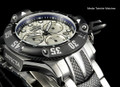 Invicta 50mm Subaqua 23804 Poseidon Quartz Chronograph Silver & Black Two Tone Bracelet Watch