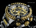 Invicta 52mm Reserve Bolt Hercules Black & Gold Quartz Chronograph Watch 30546