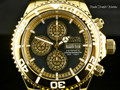 Invicta 47mm Reserve Pro Diver Limited Edition SWISS AUTOMATIC 0.42ctw Diamond Gold Bracelet Watch