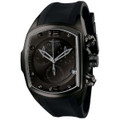 Invicta 6724 Men's Lupah Collection Chronograph Black Ion-Plated Black Rubber Watch | Free Shipping