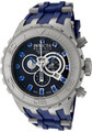 Invicta 0802 Reserve Collection  Specialty Chronograph Blue Polyurethane Watch | Free Shipping