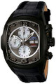 Invicta 0513 Lupah Revolution Automatic Chronograph Diamond Accented Black Leather Watch | Free Shipping