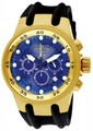 Invicta 1510 Men's S1 Quartz Chronograph "Baby venom" Stainless Steel Case Polyurethane Strap Watch | Free Shipping