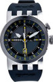 Invicta 10397 DNA AVIATION Swiss Quartz GMT Stainless Steel Silicone Strap Watch | Free Shipping