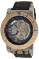 Invicta 13050 Jason Taylor Corduba Titanium Case Silver Dial Rose Gold Bezel Leather Strap Watch | Free Shipping