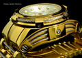 New Invicta 12757 Reserve Bolt Zeus "High Polished" Gold Tone Swiss Made Chronograph Stainless Steel Watch | Free Shipping