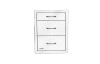 58120 -  Bull BBQ Stainless Steel Triple Drawer System With Reveal 