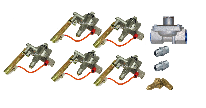 Grill fuel conversion kits.