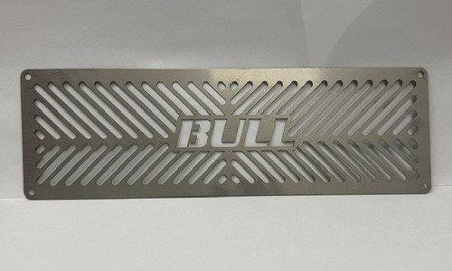 47500 - Bull BBQ Logo Island Vent Stainless Steel