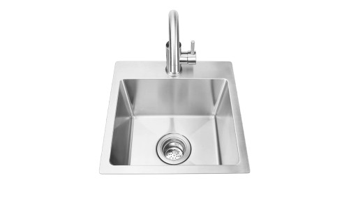 12516 - 15″ Premium Stainless-Steel Dual Mount Sink