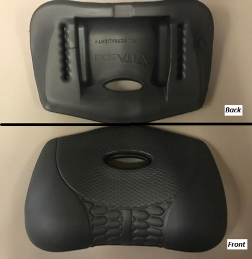 110920 - Vita Spas Adjustable Pillow 3-Texture Ergonomic 2024+