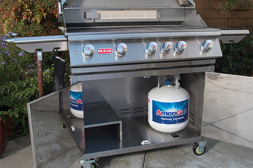BullBBQ Brahma Grill Cart Storage