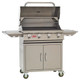 BullBBQ Lonestar Grill Cart Open Hood