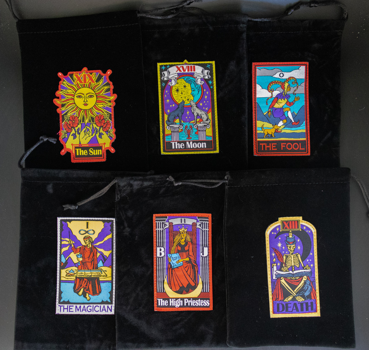 Velvet Lined Wooden Tarot Card Box - Tammy's Cool Things