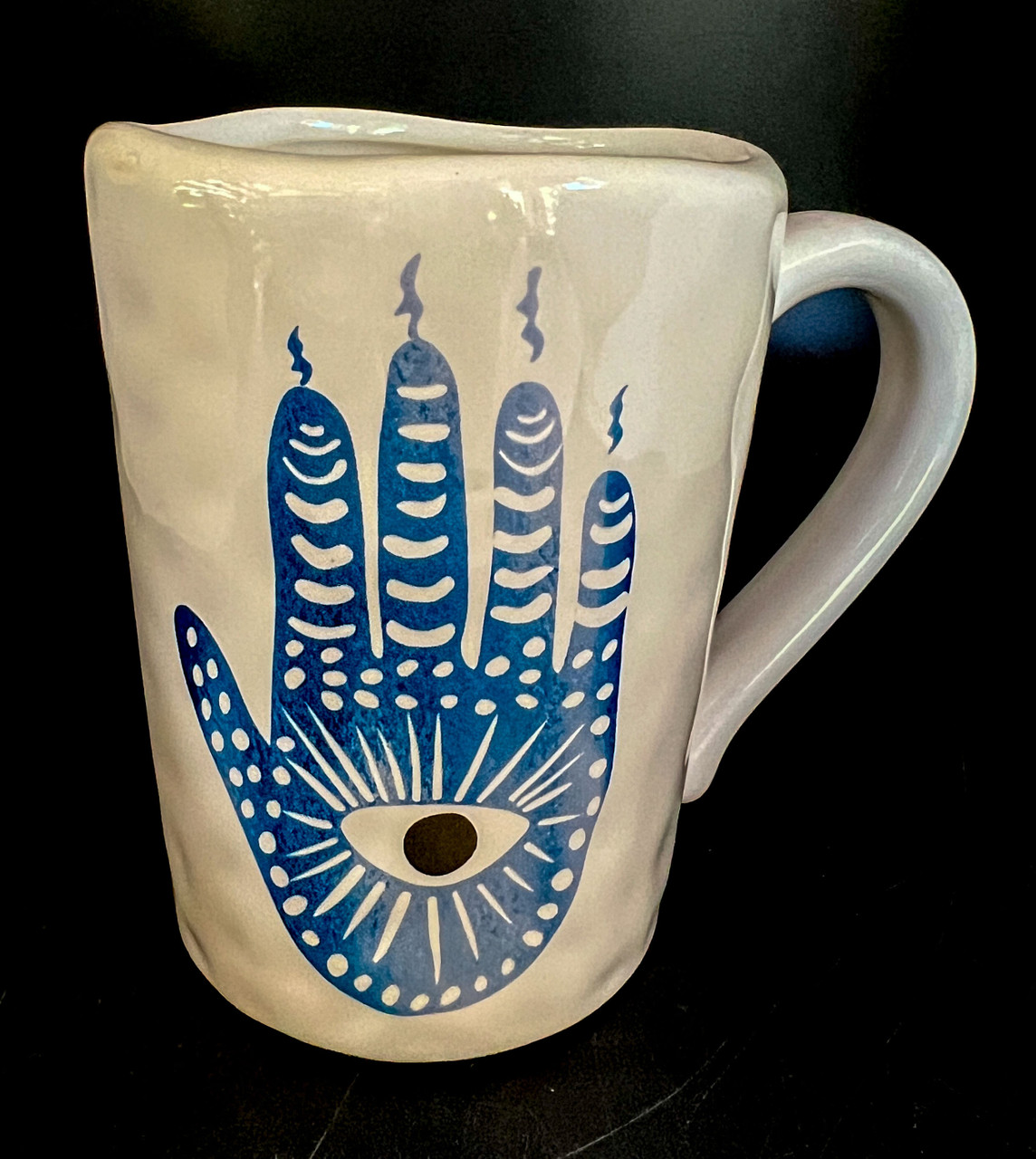 Simple Modern Hamsa Hand of Fatima Coffee Mug for Sale by Blkstrawberry