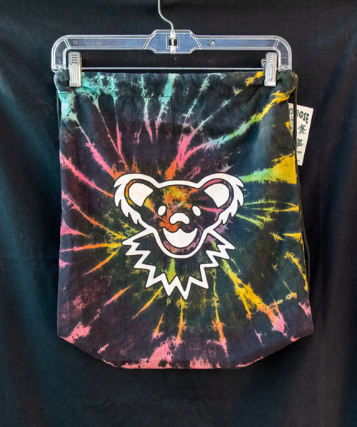 Grateful Dead Tie Dye Drawstring Backpack