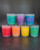 7 Candle Hidden Crystal Chakra Votive