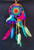 4" Colorful Macramé Dreamcatcher 