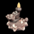 Koi Pond Ceramic Backflow Burner