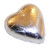 silver chocolate heart