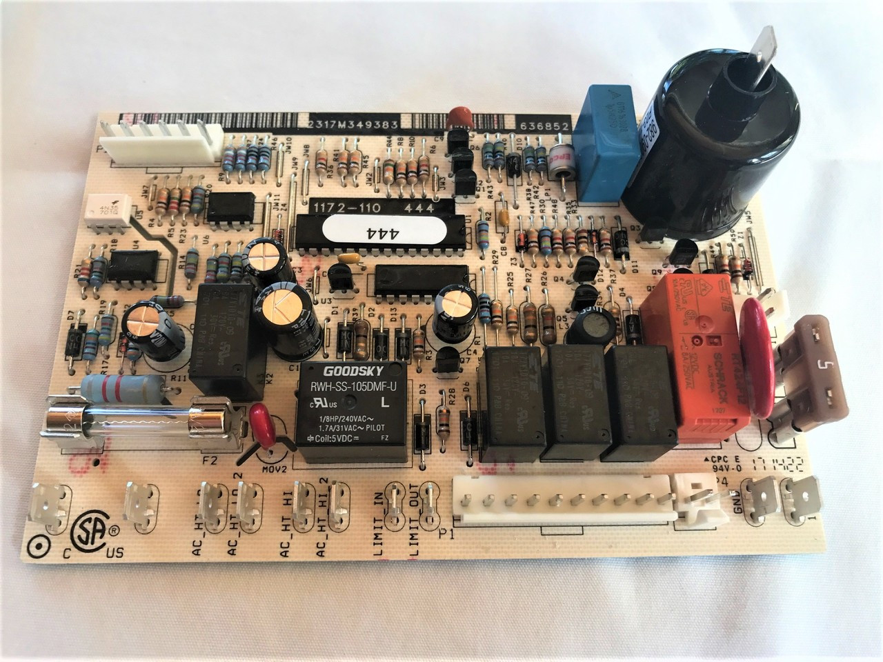 Norcold Power Board 637082/ 636852 (fits the 2118 model) - RV