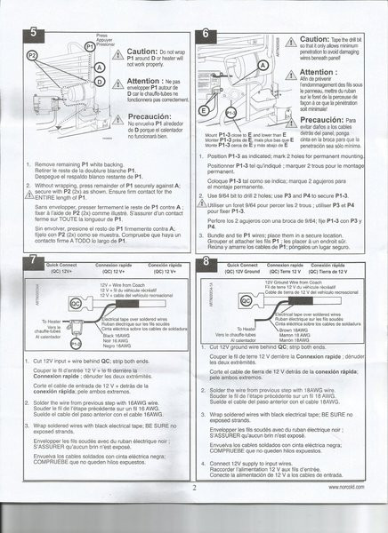 Norcold Cold Weather Kit 634913 (cooling unit heater) - RV Fridge Guys