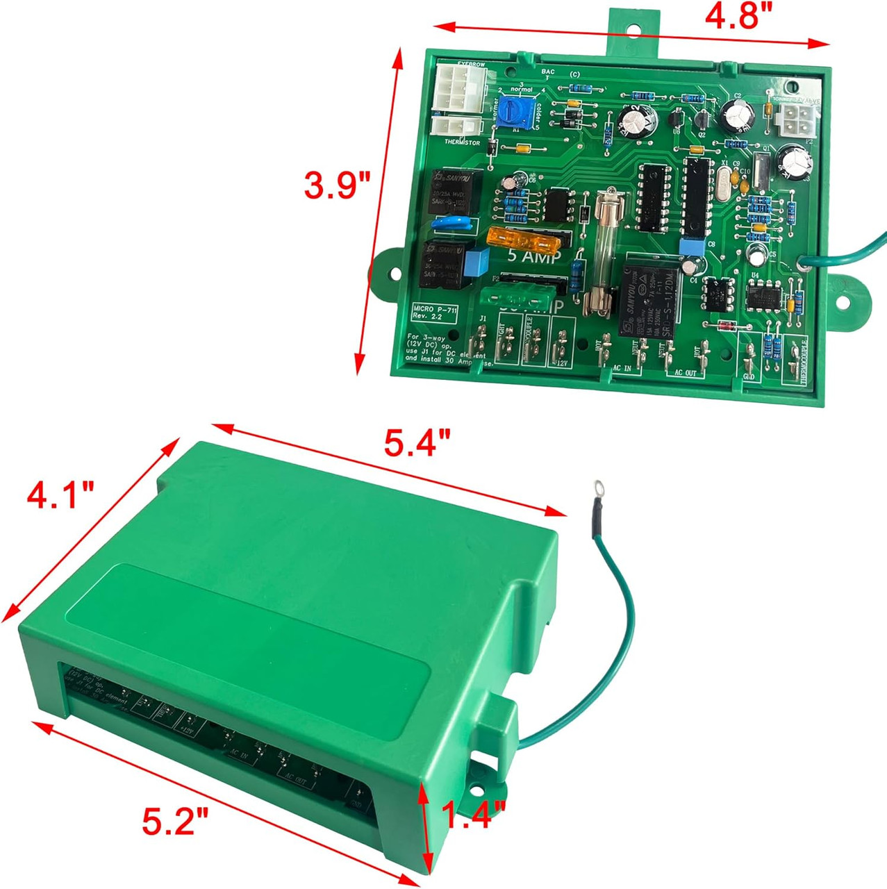 Dinosaur Electronics MICRO P-24 STD 2-WAY Replacement Dometic Board main image 1