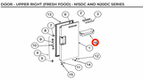Norcold Door Bin 641064 (fits N20DC) Norcold Door Bin 641064 (fits N20DC)