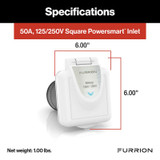 Furrion Refrigerator Power Inlet Port F52INS-PS-AM